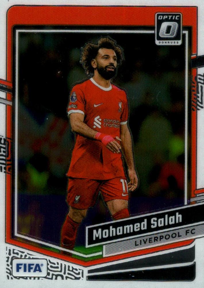 #81 Mohamed Salah - Liverpool - 2023-24 Donruss - Optic Soccer