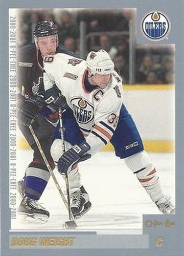 #81 Doug Weight - Edmonton Oilers - 2000-01 O-Pee-Chee Hockey