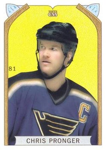 #81 Chris Pronger - St. Louis Blues - 2003-04 Topps C55 Hockey