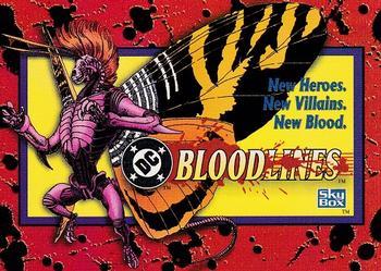 #81 Checklist B - 1993 SkyBox DC Comics Bloodlines