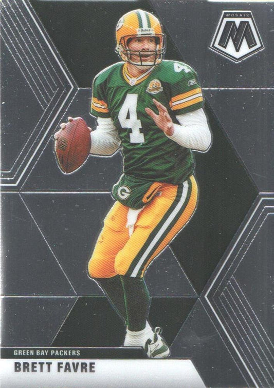 #81 Brett Favre - Green Bay Packers - 2020 Panini Mosaic Football