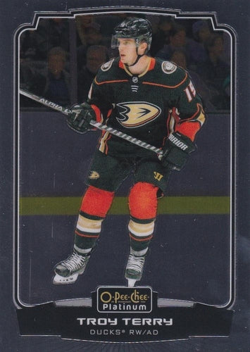 #81 Troy Terry - Anaheim Ducks - 2022-23 O-Pee-Chee Platinum Hockey