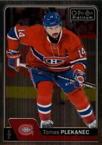 #81 Tomas Plekanec - Montreal Canadiens - 2016-17 O-Pee-Chee Platinum Hockey