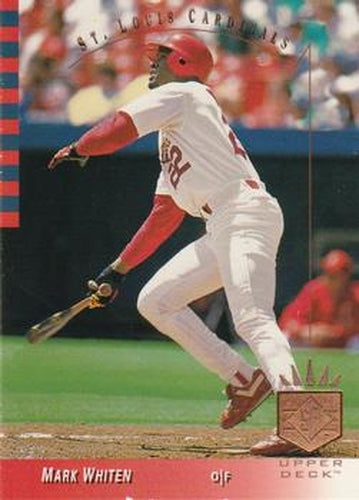 #81 Mark Whiten - St. Louis Cardinals - 1993 SP Baseball