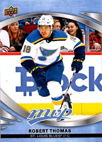 #81 Robert Thomas - St. Louis Blues - 2023-24 Upper Deck MVP Hockey