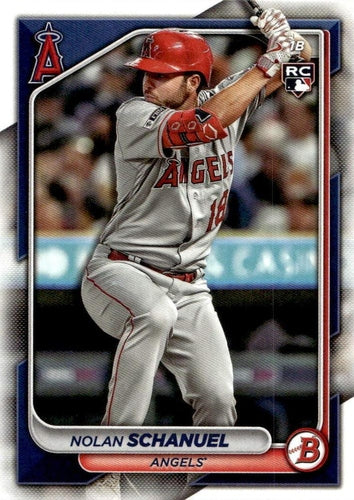 #81 Nolan Schanuel - Los Angeles Angels - 2024 Bowman Baseball