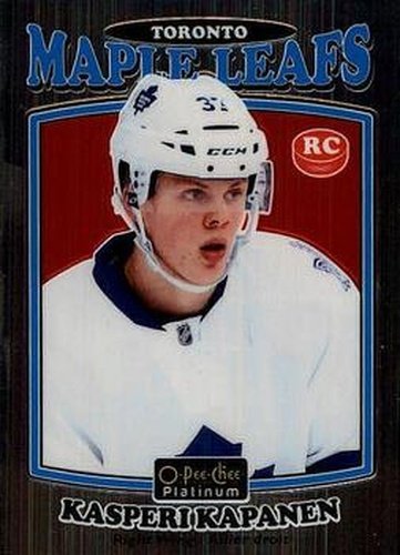 #R-81 Kasperi Kapanen - Toronto Maple Leafs - 2016-17 O-Pee-Chee Platinum - Retro Hockey