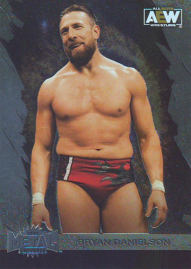 #81 Bryan Danielson - 2022 SkyBox Metal Universe AEW Wrestling