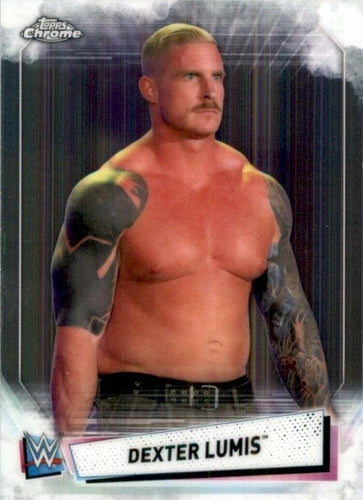 #81 Dexter Lumis - 2021 Topps WWE Chrome Wrestling