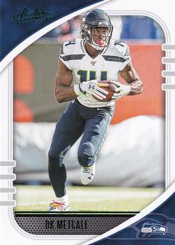 #81 DK Metcalf - Seattle Seahawks - 2020 Panini Absolute - Green Football