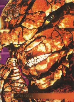 #81 Thing - 1995 Flair Marvel Annual