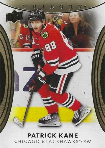 #81 Patrick Kane - Chicago Blackhawks - 2022-23 Upper Deck Trilogy Hockey