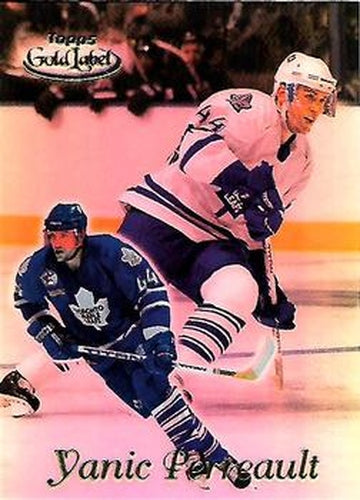#81 Yanic Perreault - Toronto Maple Leafs - 1999-00 Topps Gold Label Hockey
