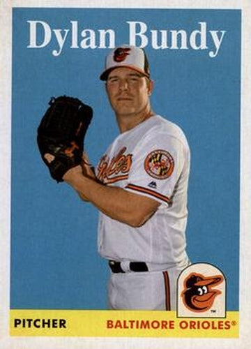 #81 Dylan Bundy - Baltimore Orioles - 2019 Topps Archives Baseball