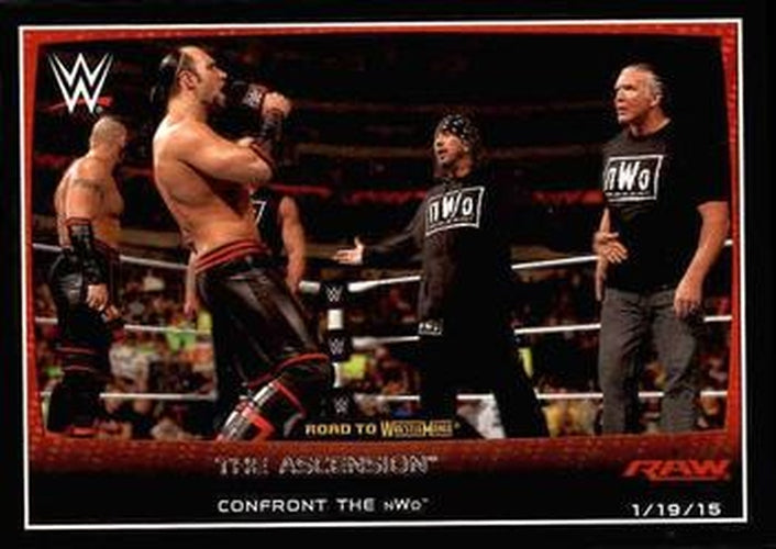 #81 The Ascension - 2015 Topps WWE Road to Wrestlemania Wrestling