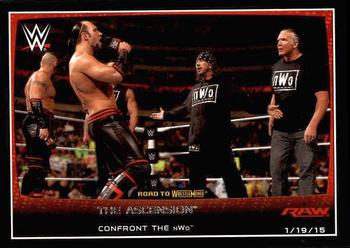 #81 The Ascension - 2015 Topps WWE Road to Wrestlemania Wrestling
