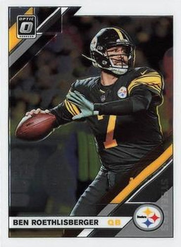 #81 Ben Roethlisberger - Pittsburgh Steelers - 2019 Donruss Optic Football