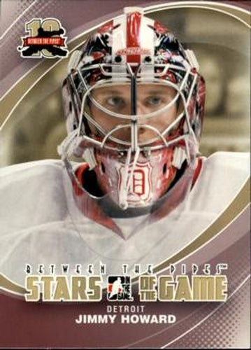 #81 Jimmy Howard - Detroit Red Wings - 2011-12 In The Game Between The Pipes Hockey