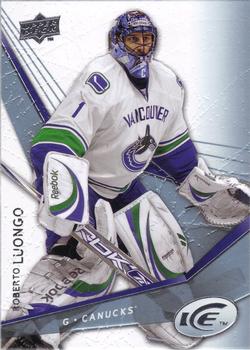 #81 Roberto Luongo - Vancouver Canucks - 2008-09 Upper Deck Ice Hockey