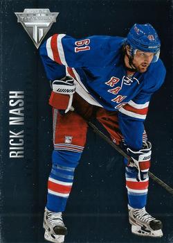 #81 Rick Nash - New York Rangers - 2013-14 Panini Titanium Hockey