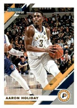 #81 Aaron Holiday - Indiana Pacers - 2019-20 Donruss Basketball