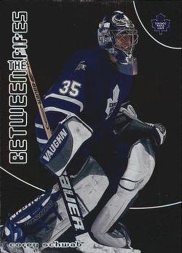 #81 Corey Schwab - Toronto Maple Leafs - 2001-02 Be a Player Between the Pipes Hockey