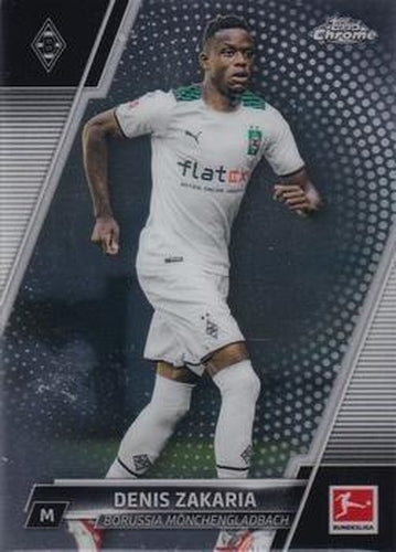 #81 Denis Zakaria - VfL Borussia Monchengladbach - 2021-22 Topps Chrome Bundesliga Soccer