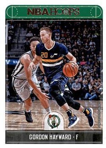 #81 Gordon Hayward - Boston Celtics - 2017-18 Hoops Basketball