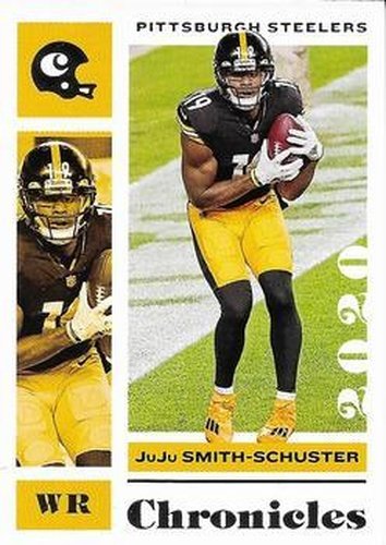 #81 JuJu Smith-Schuster - Pittsburgh Steelers - 2020 Panini Chronicles Football