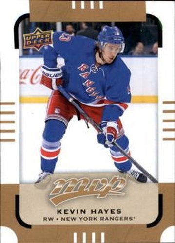 #81 Kevin Hayes - New York Rangers - 2015-16 Upper Deck MVP Hockey