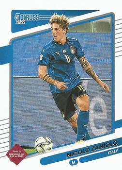 #81 Nicolo Zaniolo - Italy - 2021-22 Donruss Road to FIFA World Cup Qatar 2022 Soccer