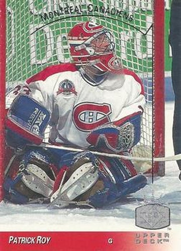 #81 Patrick Roy - Montreal Canadiens - 1993-94 Upper Deck - SP Hockey