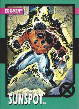 #81 Sunspot - 1992 Impel X-Men