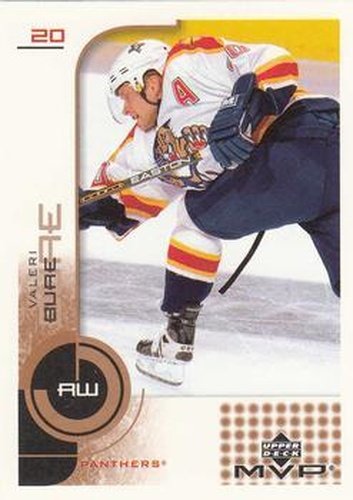 #81 Valeri Bure - Florida Panthers - 2002-03 Upper Deck MVP Hockey