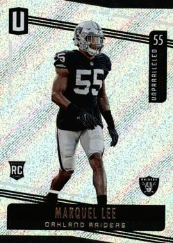 #81 Marquel Lee - Oakland Raiders - 2019 Panini Unparalleled Football