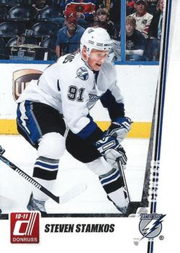 #81 Steven Stamkos - Tampa Bay Lightning - 2010-11 Donruss Hockey