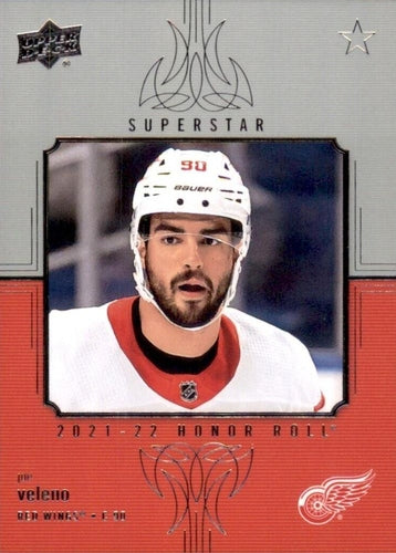 #HR-81 Joe Veleno - Detroit Red Wings - 2021-22 Upper Deck - Honor Roll Hockey