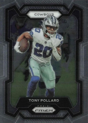 #81 Tony Pollard - Dallas Cowboys - 2023 Panini Prizm Football