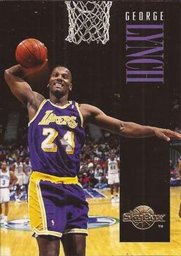 #81 George Lynch - Los Angeles Lakers - 1994-95 SkyBox Premium Basketball
