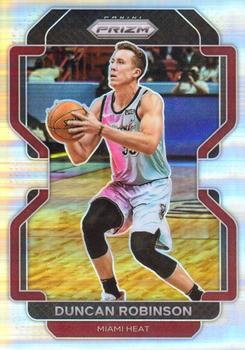 #81 Duncan Robinson - Miami Heat - 2021-22 Panini Prizm - Silver Basketball