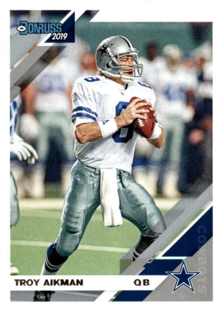 #81 Troy Aikman - Dallas Cowboys - 2019 Donruss Football