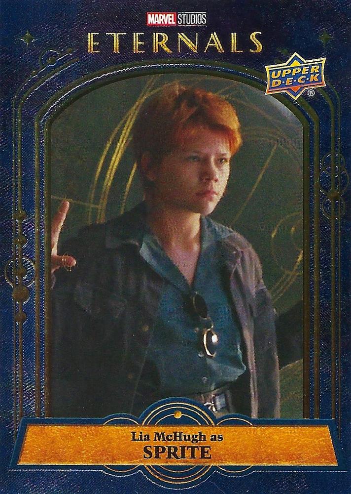 #81 Lia McHugh as Sprite - 2023 Upper Deck Marvel Eternals