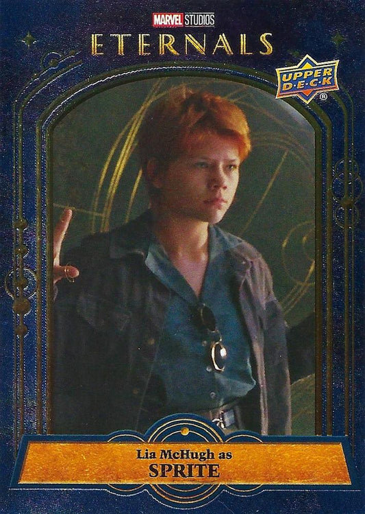 #81 Lia McHugh as Sprite - 2023 Upper Deck Marvel Eternals