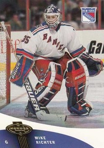 #81 Mike Richter - New York Rangers - 2000-01 Upper Deck Heroes Hockey
