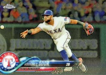 #81 Rougned Odor - Texas Rangers - 2018 Topps Chrome Baseball
