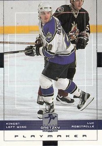 #81 Luc Robitaille - Los Angeles Kings - 1999-00 Upper Deck Wayne Gretzky Hockey