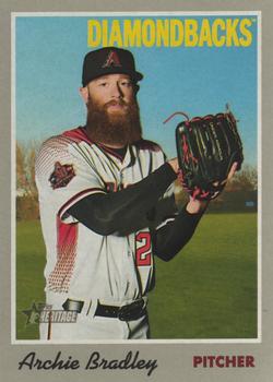 #81 Archie Bradley - Arizona Diamondbacks - 2019 Topps Heritage Baseball