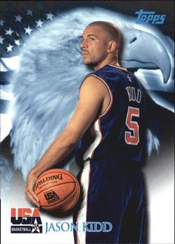 #81 Jason Kidd - USA - 2000 Topps Team USA Basketball
