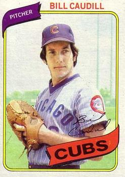 #103 Bill Caudill - Chicago Cubs - 1980 Topps Baseball