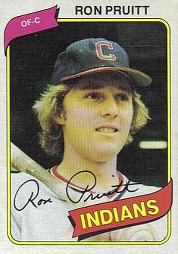 #13 Ron Pruitt - Cleveland Indians - 1980 Topps Baseball